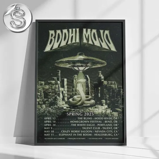 Discover Bodhi Mojo Spring Tour 2025 Poster