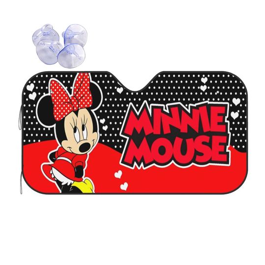 Discover Disneyyy Mickeyy mouse Minniee Car Sunshade