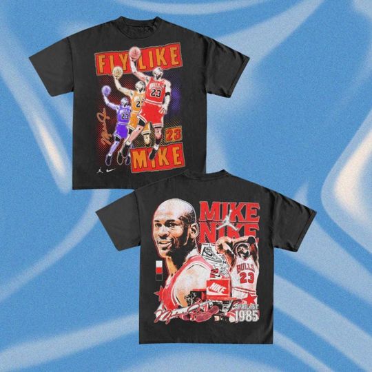 Discover Vintage 90s Graphic Style MJ 3D T-Shirt
