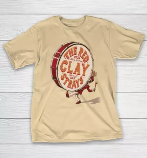 Discover NEW The Red Clay Strays Tour 2025 Gift T-shirt