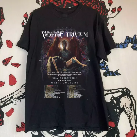 Discover Bullet for my Valentine European Tour With Trivium T Shirt