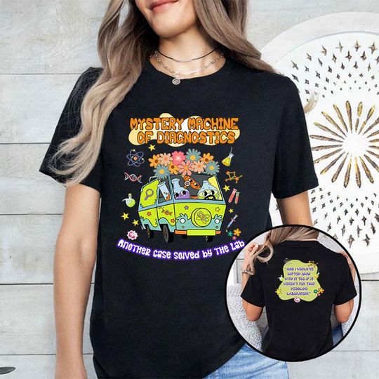 Discover Lab Week 2025 Pathology Mystery Machine Of Diagnostics Shirt