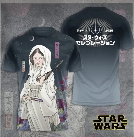 Discover Starr Warss Celebration Japan 2025 Art Show 3D T-Shirt