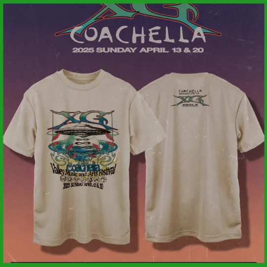 Discover XG Coachellla 2025 T SHIRT