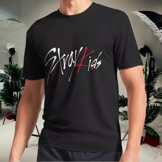 Discover Stray Kids Logo White Classic T-Shirt