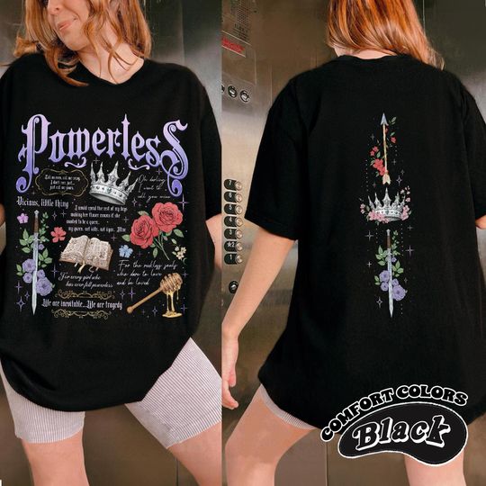 Discover Powerless Bookish T-Shirt, Fearless Fan Shirt, Kai Azer I Love You Shirt