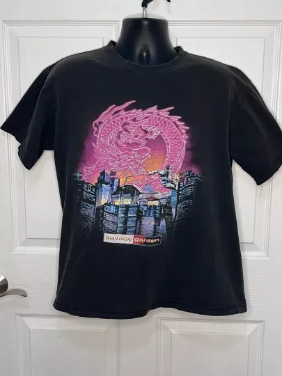Discover Savage Garden - To The Moon And Back Tour 1998 Vintage Concert Shirt