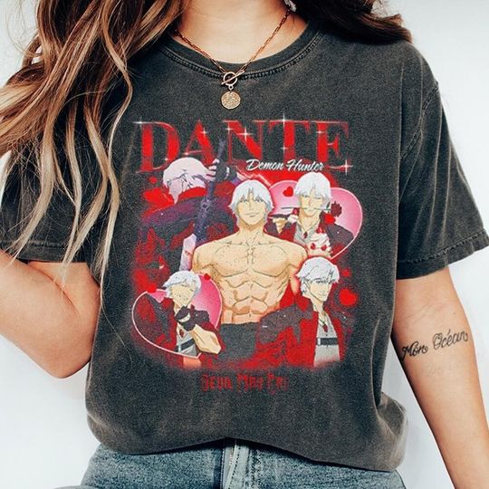 Discover Dante Demon Hunter Devil May Cry T Shirt