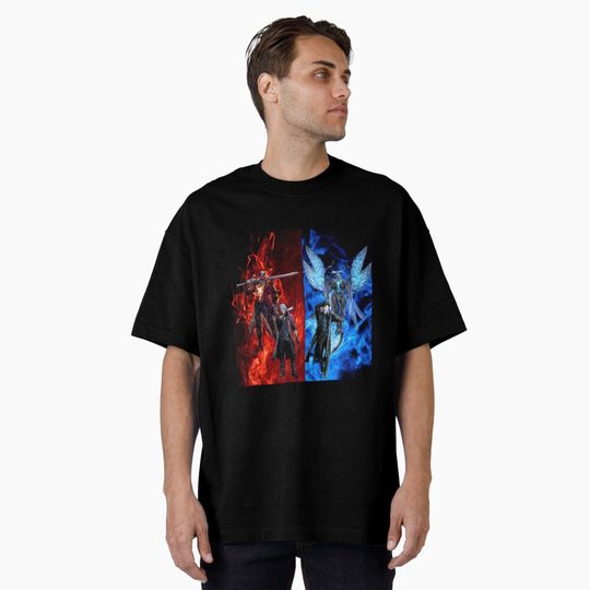 Discover Devil May Cry Fire and Ice T-Shirt
