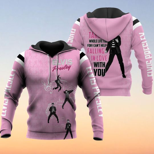 Discover Elvis Presley Hoodie, Elvis  King Of Rock And Roll