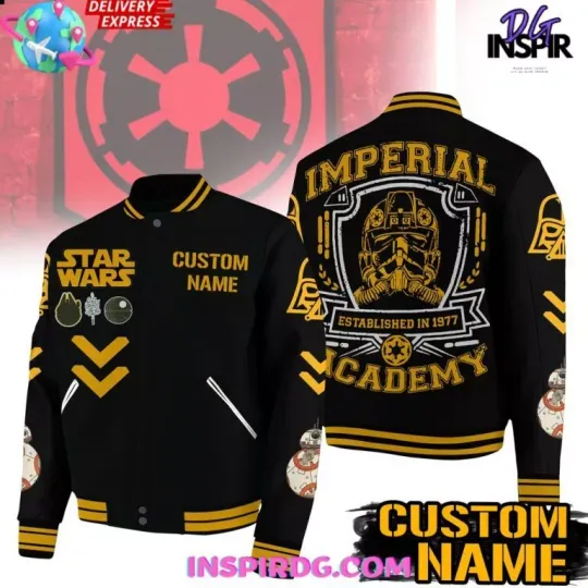 Discover Starr Warss Imperial Academy Limited Edition Baseball Jacket