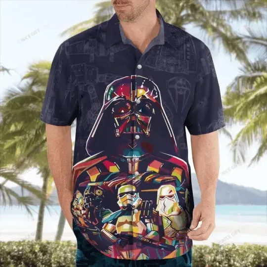 Discover Hawaiian Shirt Themed After Starr Warss Darthh Vaderr