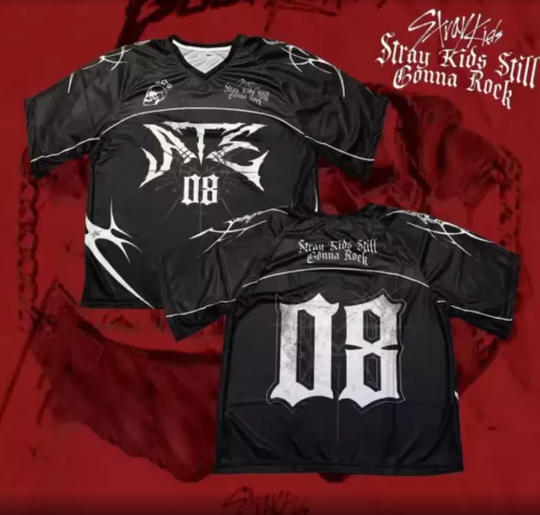 Discover STRAY KIDS SKZ Football Jersey STAY Merch Shirt Kpop Concert Outfit For STAY