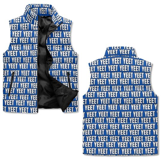 Discover YEET Uso Puffer Jacket - Perfect Gift for Wrestling Fans, Winter Jacket for Live Events