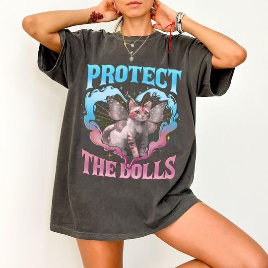 Discover Protect The Dolls Shirt, Feminist Gender Equality Shirt, Protect Trans Kids Shirt