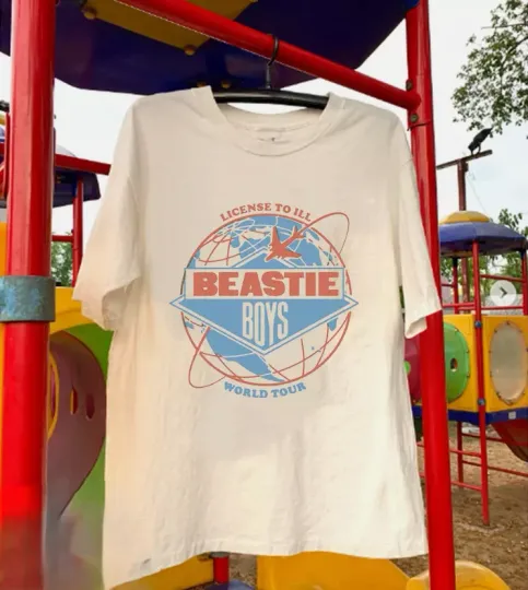 Discover Beastie Boys Licensed To Ill World Tour T Shirt