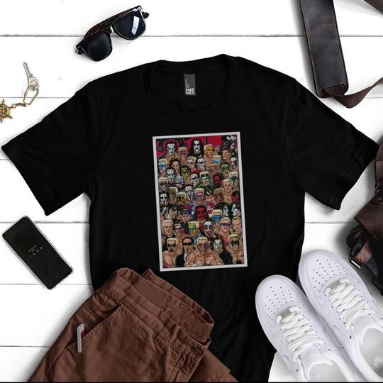 Discover Sting Showtime Collage T-Shirt