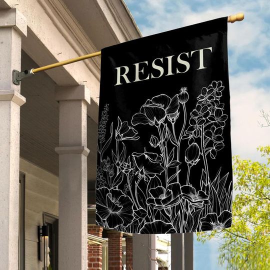 Discover Subtle Anti Trump House Flag, Fuck Trump, Feminist Gifts