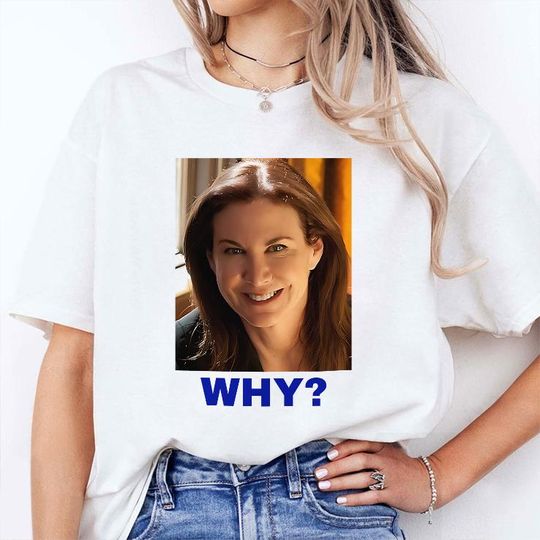 Discover Sarah Sherman Why T Shirt, Viral Mystery Face Tee, Weird AI Face T-Shirt