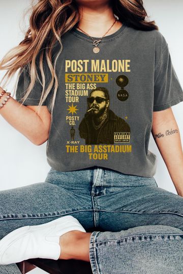 Discover Post Malone Shirt, Vintage Post Malone Shirt, Cowboy Post Shirt