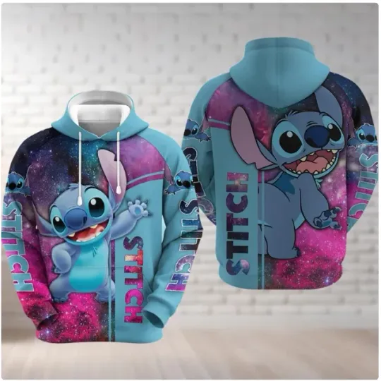 Discover Cute Stitchh 3D HOODIE HALLOWEN Classic Love Retro Gift