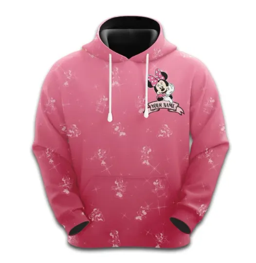 Discover Custom Minniee Mouse 3D HOODIE