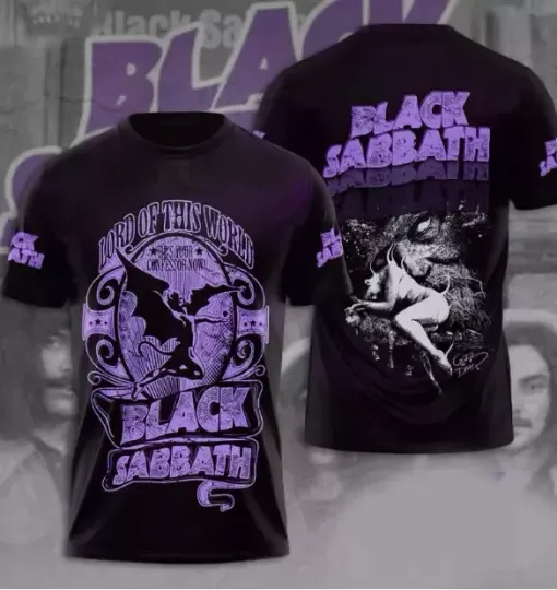 Discover Black Sabbath 3D Shirt, Black Sabbath Fan Gifts