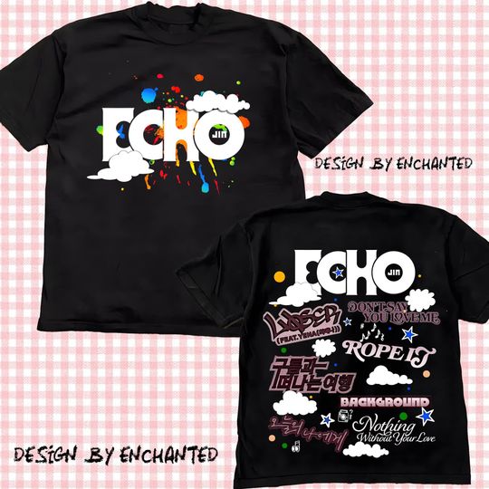 Discover Echo Jin Tracklist Shirt, SuperTuna Jin T-shirt, Jin Dont Say You Love Me