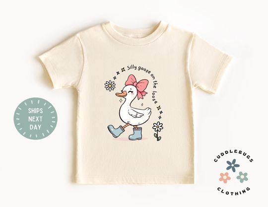 Discover Silly Goose Shirt, Silly Goose On The Loose Tee, Funny Farm Animal Shirt