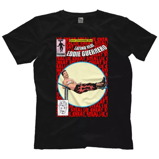 Discover Eddie Guerrero - Eddie Comic T-Shirt