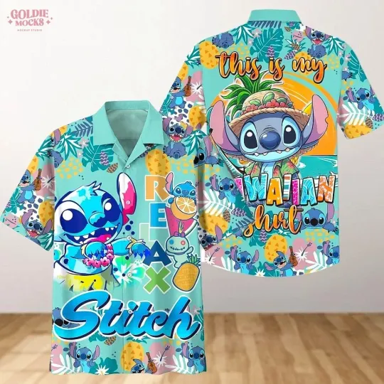 Discover Stitchh This Is My Stitchh 2025 Hawaiian Shirt