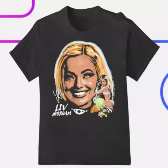 Discover Liv Morgan T-shirt Vintage Style Unisex