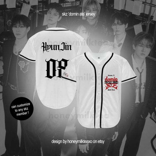 Discover Stray Kids 'domin ate' Tour Jersey