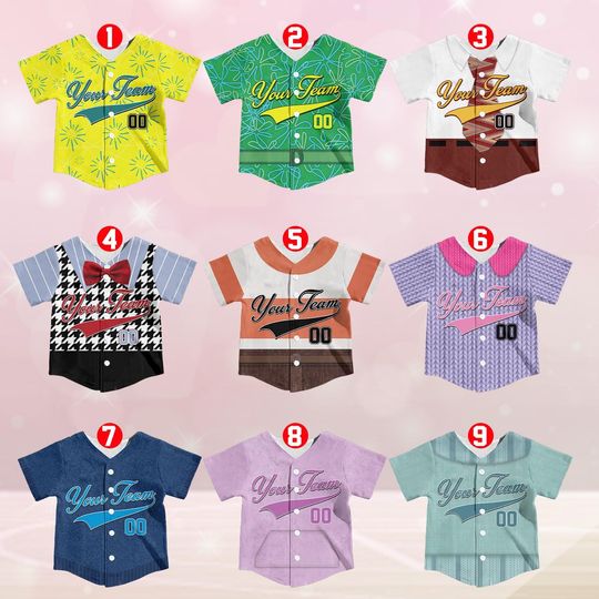 Discover Personalized Kid Baseball Jersey, Custom Name Number Youth Baseball
