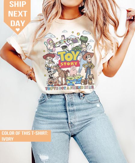 Discover Retro You've Got A Friend In Me toy stories Shirt, toy stories Shirt
