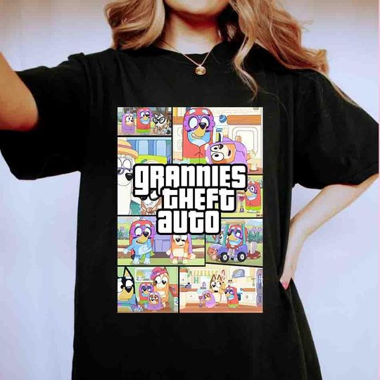 Discover Grannies Theft Auto Shirt, Grannies Shirt, Gift For Grandma