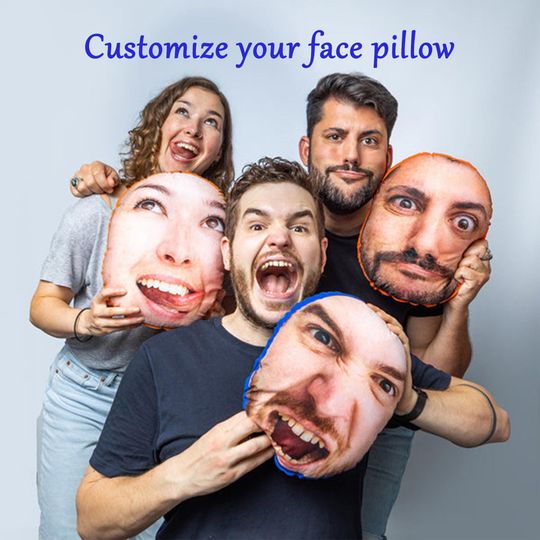 Discover Personalized 3D Pillow,Custom Face Pillow,Custom Shaped Pillow,Dog Cat Pillow