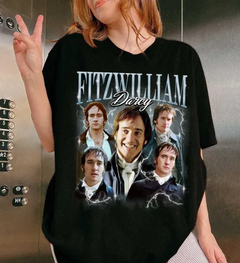 Discover Retro Fitzwilliam Darcy Shirt, Fitzwilliam Darcy T-shirt