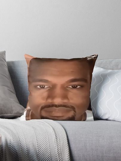 Discover Kanye West Stretched Meme | Ye Pillow