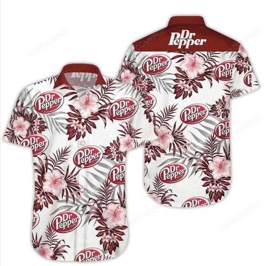 Discover Dr Pepper Hawaiian Shirt, Gift for Fan