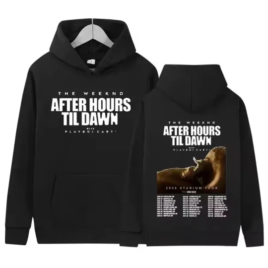 Discover Rapper Weeknds After Hours Til Dawn Tour 2025 Hoodie