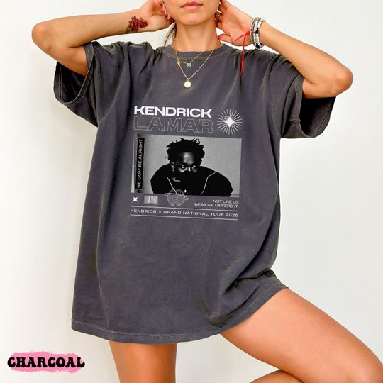 Discover Kendrick Lamar Shirt, Grand National Tour 2025 Shirt, GNX Album Shirt