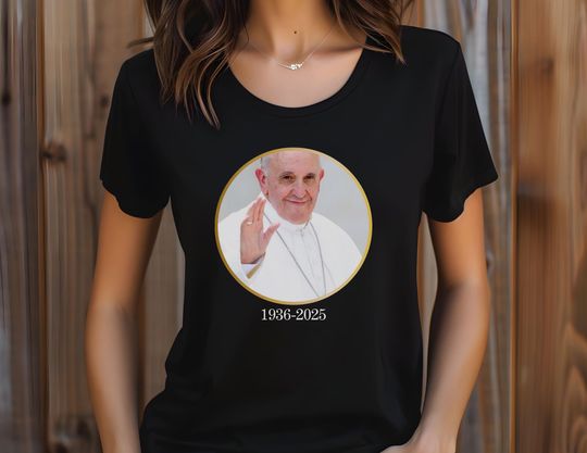 Discover RIP Papa Francis, Papa Francis Shirt, Papa Francis 1936-2025, Rememberance Shirt
