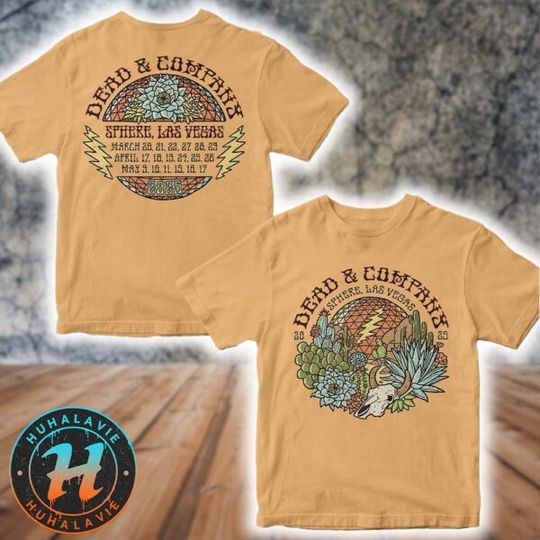 Discover Dead And Company Sphere Las Vegas Exclusive Event Tee Dead Forever Tour 2025 For March April And May Long Sleeve Classic T-Shirt
