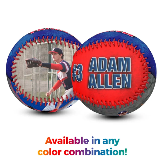 Discover Personalized Baseballs, Custom Baseball, Custom Baseball Player Gift - Fastball