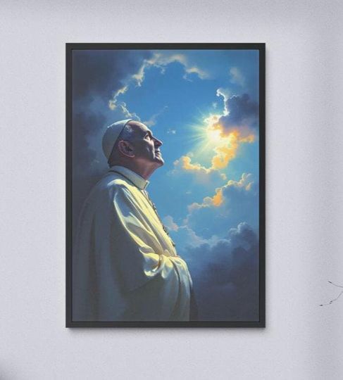 Discover Pope Francis,  Pope Francis Poster, Papa Francisco, Catholic Art