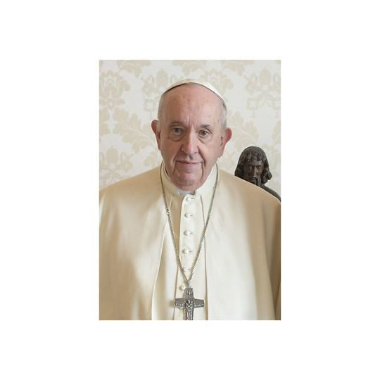 Discover Pope Francis Jorge Bergoglio Portrait Vatican Art Photo Poster