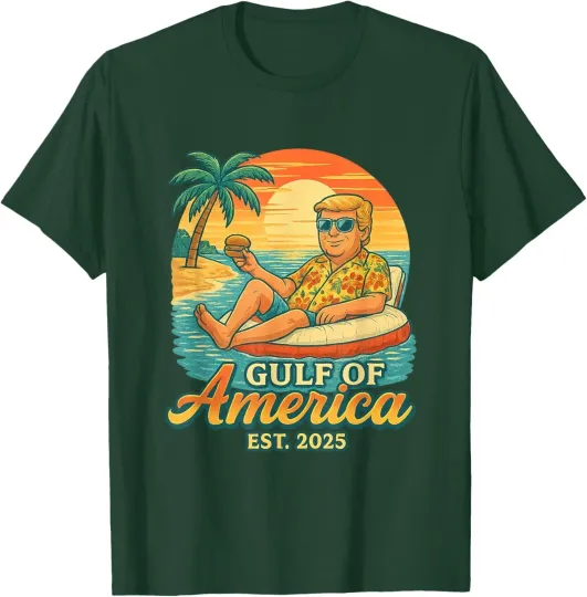 Discover Trump Shirt Gulf Of US America Est 2025 Unisex T-Shirt