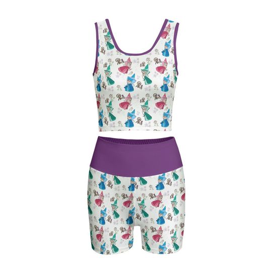 Discover Disneyyy-Inspired Running Gear for Magical Runs Yoga Set, Run Disneyyy Yoga Set
