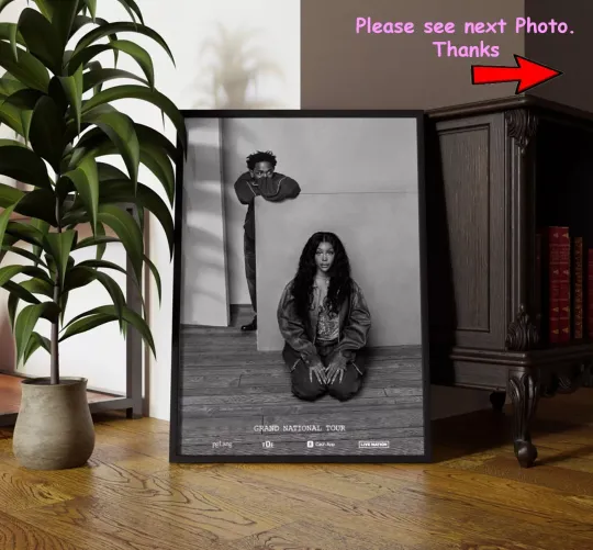 Discover Kendrick Lamar x SZA Grand National 2025 Poster